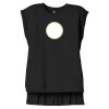 Women's Flowy Muscle Tee With Rolled Cuffs Thumbnail