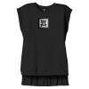 Women's Flowy Muscle Tee With Rolled Cuffs Thumbnail