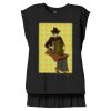 Women's Flowy Muscle Tee With Rolled Cuffs Thumbnail