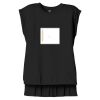 Women's Flowy Muscle Tee With Rolled Cuffs Thumbnail