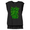 Women's Flowy Muscle Tee With Rolled Cuffs Thumbnail