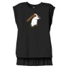 Women's Flowy Muscle Tee With Rolled Cuffs Thumbnail