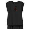 Women's Flowy Muscle Tee With Rolled Cuffs Thumbnail