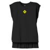 Women's Flowy Muscle Tee With Rolled Cuffs Thumbnail