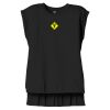 Women's Flowy Muscle Tee With Rolled Cuffs Thumbnail