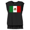 Women's Flowy Muscle Tee With Rolled Cuffs Thumbnail