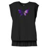 Women's Flowy Muscle Tee With Rolled Cuffs Thumbnail