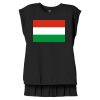 Women's Flowy Muscle Tee With Rolled Cuffs Thumbnail