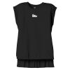Women's Flowy Muscle Tee With Rolled Cuffs Thumbnail