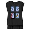 Women's Flowy Muscle Tee With Rolled Cuffs Thumbnail