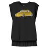 Women's Flowy Muscle Tee With Rolled Cuffs Thumbnail