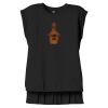 Women's Flowy Muscle Tee With Rolled Cuffs Thumbnail