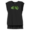Women's Flowy Muscle Tee With Rolled Cuffs Thumbnail