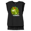 Women's Flowy Muscle Tee With Rolled Cuffs Thumbnail