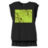 Women's Flowy Muscle Tee With Rolled Cuffs Thumbnail
