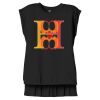 Women's Flowy Muscle Tee With Rolled Cuffs Thumbnail