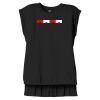 Women's Flowy Muscle Tee With Rolled Cuffs Thumbnail