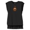 Women's Flowy Muscle Tee With Rolled Cuffs Thumbnail