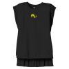 Women's Flowy Muscle Tee With Rolled Cuffs Thumbnail