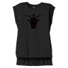 Women's Flowy Muscle Tee With Rolled Cuffs Thumbnail