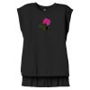 Women's Flowy Muscle Tee With Rolled Cuffs Thumbnail