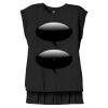 Women's Flowy Muscle Tee With Rolled Cuffs Thumbnail
