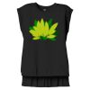 Women's Flowy Muscle Tee With Rolled Cuffs Thumbnail