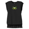Women's Flowy Muscle Tee With Rolled Cuffs Thumbnail