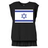 Women's Flowy Muscle Tee With Rolled Cuffs Thumbnail