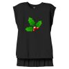 Women's Flowy Muscle Tee With Rolled Cuffs Thumbnail