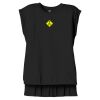 Women's Flowy Muscle Tee With Rolled Cuffs Thumbnail