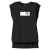 Women's Flowy Muscle Tee With Rolled Cuffs Thumbnail