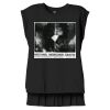 Women's Flowy Muscle Tee With Rolled Cuffs Thumbnail