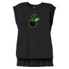 Women's Flowy Muscle Tee With Rolled Cuffs Thumbnail