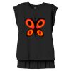 Women's Flowy Muscle Tee With Rolled Cuffs Thumbnail
