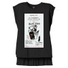 Women's Flowy Muscle Tee With Rolled Cuffs Thumbnail