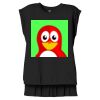 Women's Flowy Muscle Tee With Rolled Cuffs Thumbnail