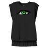 Women's Flowy Muscle Tee With Rolled Cuffs Thumbnail