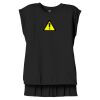 Women's Flowy Muscle Tee With Rolled Cuffs Thumbnail