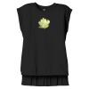 Women's Flowy Muscle Tee With Rolled Cuffs Thumbnail
