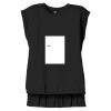 Women's Flowy Muscle Tee With Rolled Cuffs Thumbnail