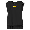 Women's Flowy Muscle Tee With Rolled Cuffs Thumbnail