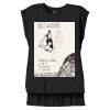 Women's Flowy Muscle Tee With Rolled Cuffs Thumbnail