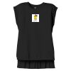 Women's Flowy Muscle Tee With Rolled Cuffs Thumbnail