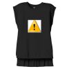 Women's Flowy Muscle Tee With Rolled Cuffs Thumbnail