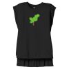 Women's Flowy Muscle Tee With Rolled Cuffs Thumbnail