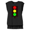 Women's Flowy Muscle Tee With Rolled Cuffs Thumbnail