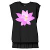 Women's Flowy Muscle Tee With Rolled Cuffs Thumbnail