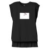 Women's Flowy Muscle Tee With Rolled Cuffs Thumbnail
