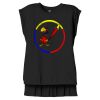 Women's Flowy Muscle Tee With Rolled Cuffs Thumbnail